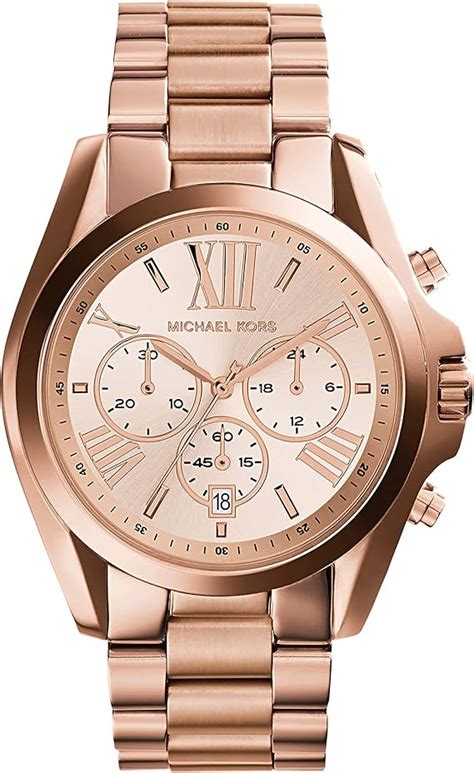 Amazon.com: Michael Kors Roman Numeral Watch 